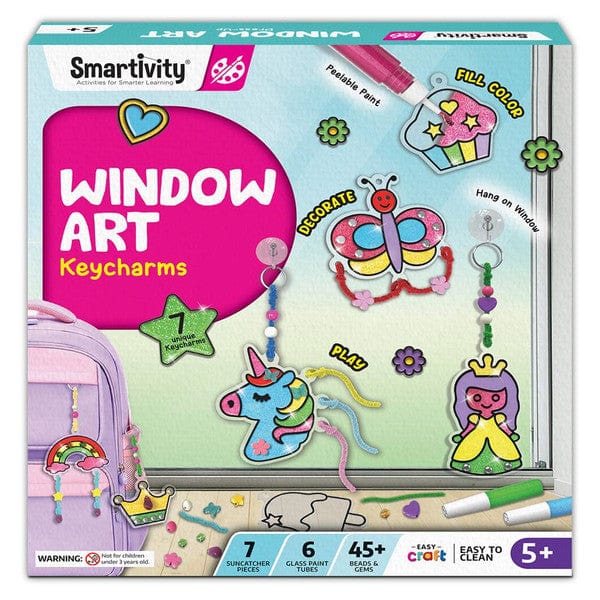 Smartivity Board Games Smartivity: Window Art Keycharms 8908011797884 SMR1282