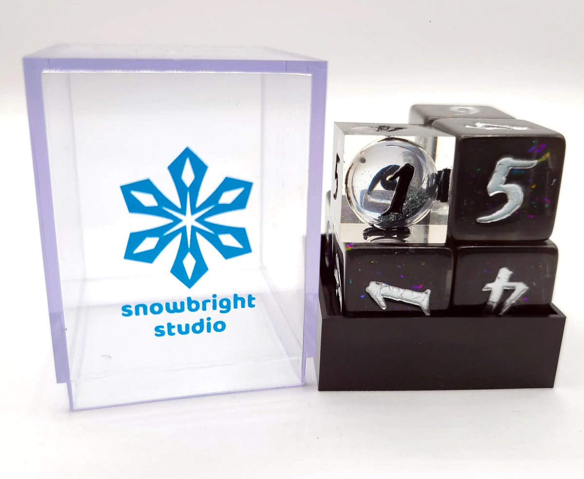 Snowbright Studio Dice > Other Dice Ink Shadows & Coffee Dice 198715602883 SNB102017