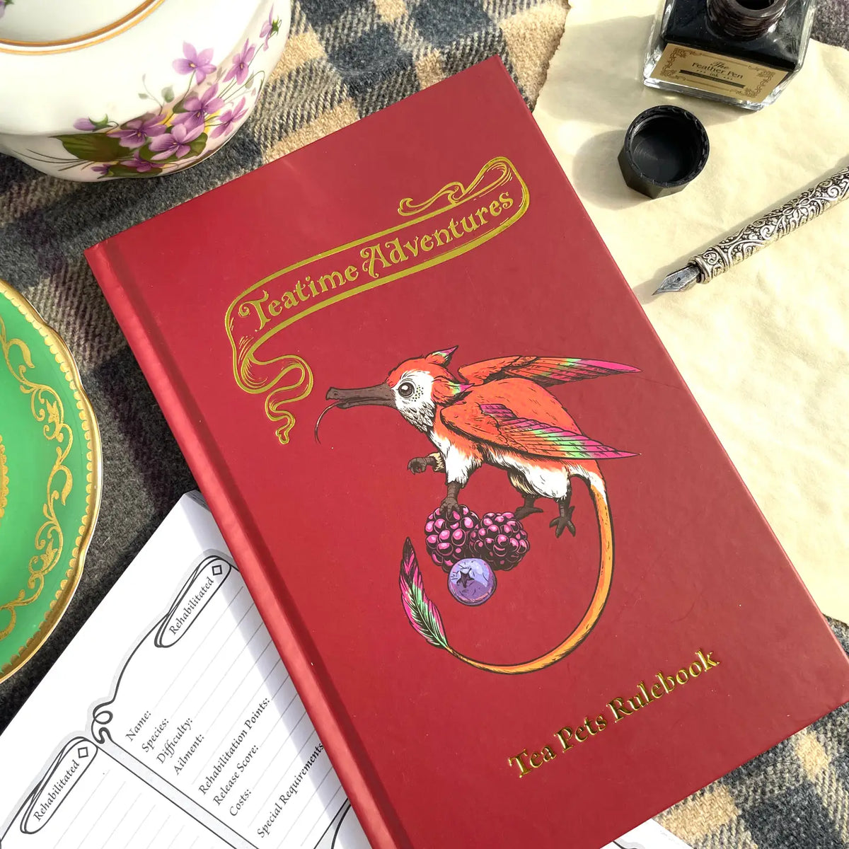 Snowbright Studio Tabletop Games > Role-Playing Games Teatime Adventures: Tea Pets, Run Your Own Wildlife Rescue! 198715392692 SNB101017