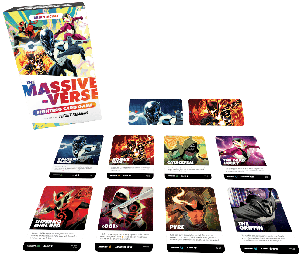 Solis Game Studio Board Games > Card Games The Massive-Verse Fighting Card Game 741365994497 SGS-511