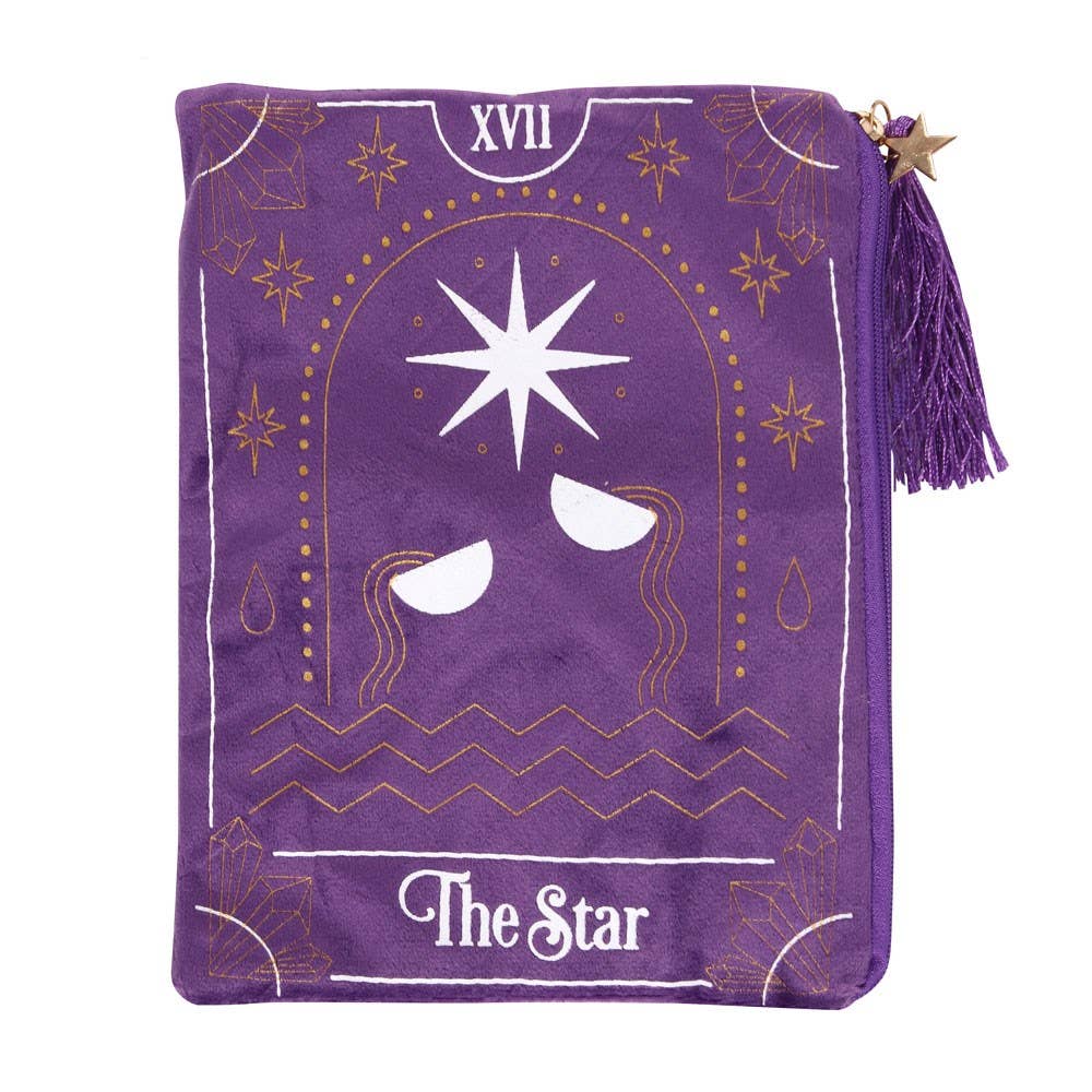 Something Different Tarot Cards > Tarot Pouch The Star Tarot Card Zippered Bag 5056131114050 FT_54330