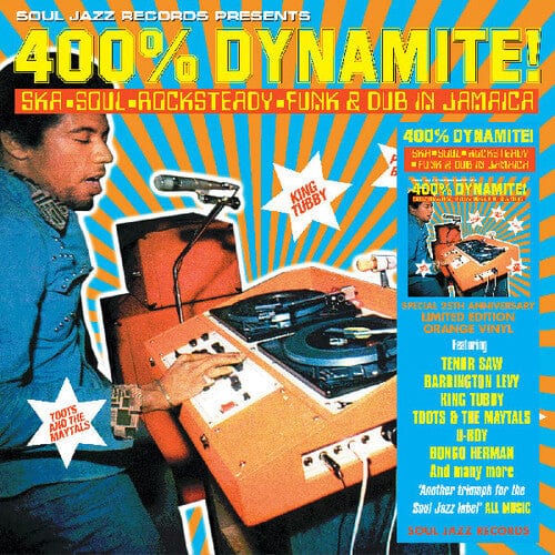 Soul Jazz Records Presents Music > Vinyl Records Soul Jazz Records Presents - 400% Dynamite Ska Soul Rocksteady Funk And Dub in Jamaica (RSD Exclusive, Colored Vinyl, Orange, Bonus Track, Limited Edition) 5026328005669 SLJZ566.1