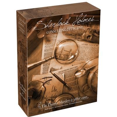 Space Cowboys Board Games > Large Box Games Sherlock Holmes Consulting Detective: Thames Murders 9782370990075 SHEH03