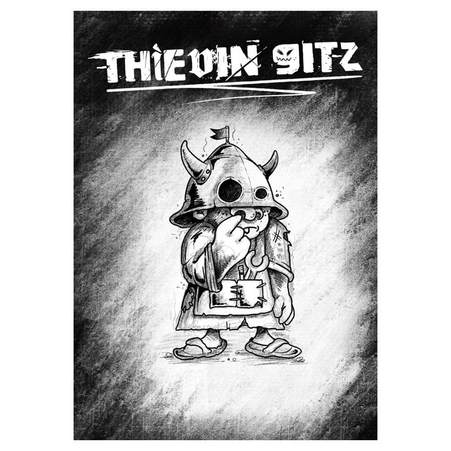 Space Penguin Ink Books > Zines > RPG Thievin Gitz 9781960607683 SDJZ0078