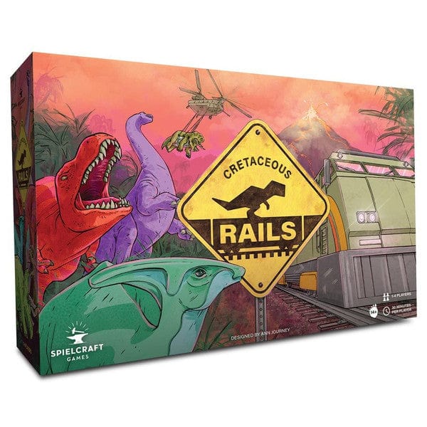 Spielcraft Games Board Games Cretaceous Rails 198168606421 SPC02000