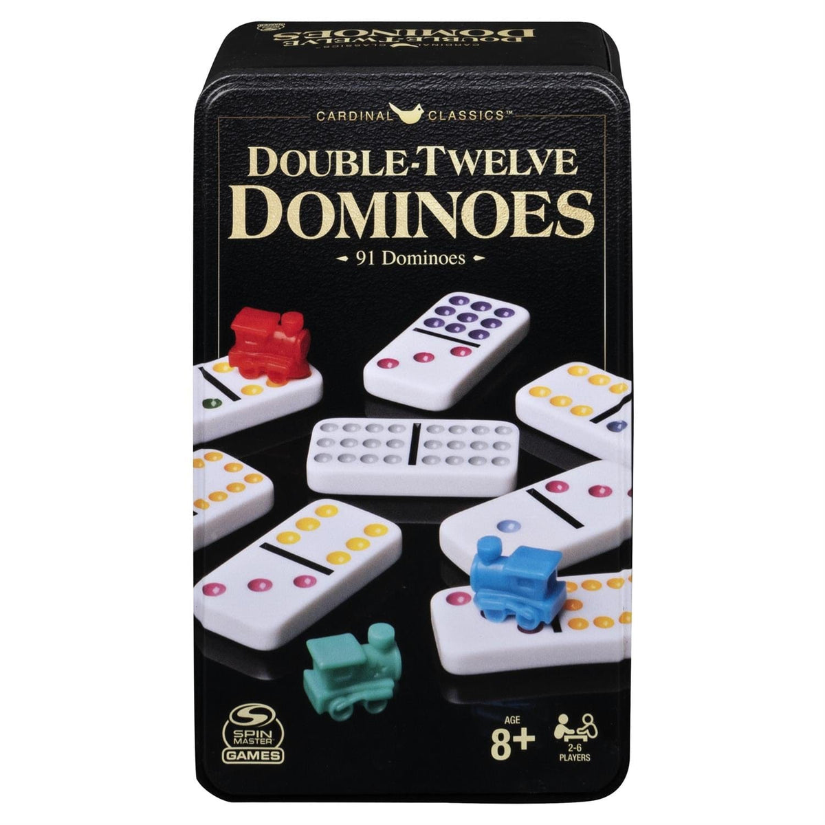 Spin Master Board Games Double Twelve Dominoes 778988391631 6061196