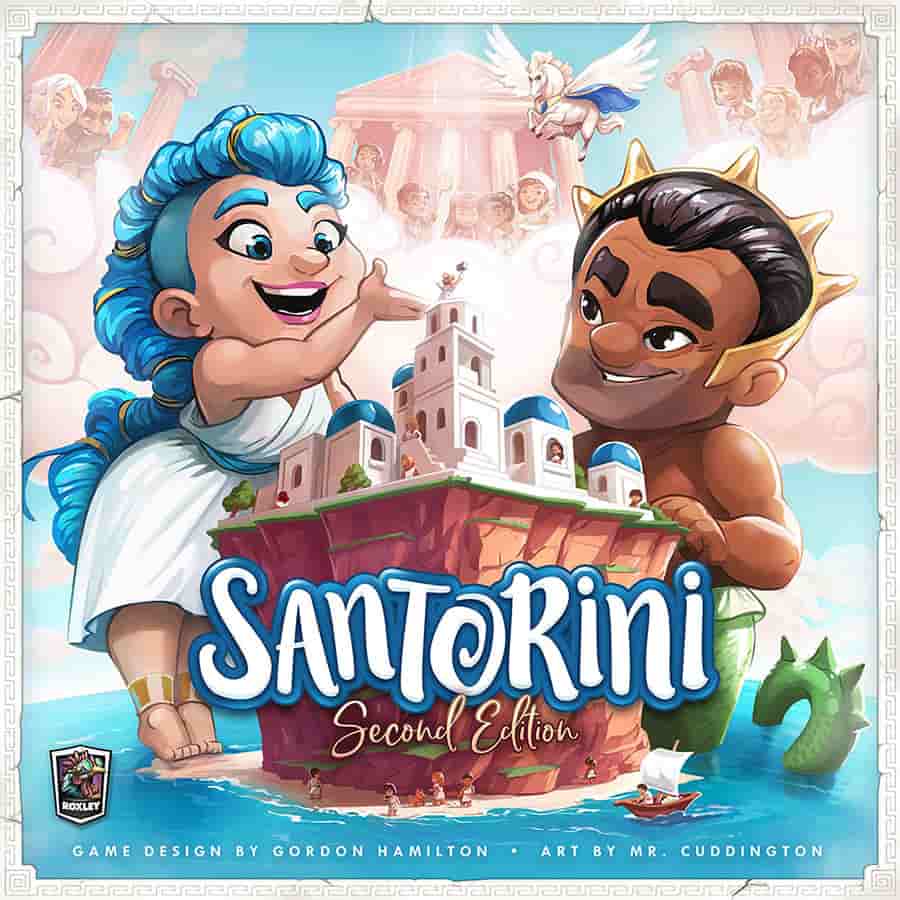 Spin Master Board Games Santorini Second Edition 628719239070 ROX305