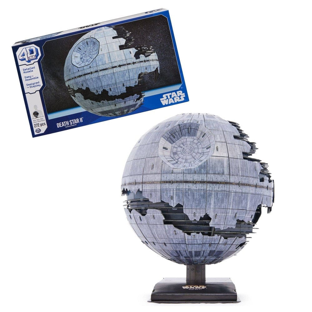 Spin Master Model Kits > Other Model Kits 4D Build: Star Wars - Deluxe Death Star II (Cardstock Model Kit) 778988505199 6068748