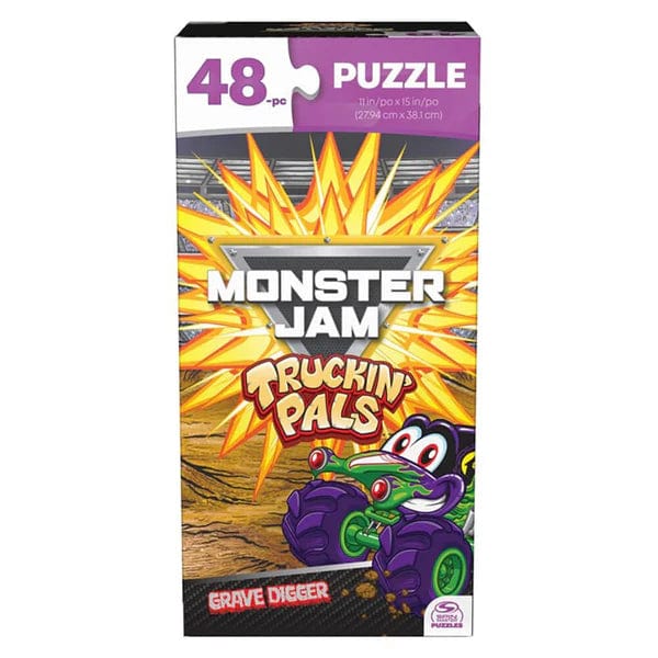 Spin Master Puzzles > Jigsaw Puzzles Cardinal: 48pc Jigsaw - Monster Jam Truckin' Pals 778988439005 6054558