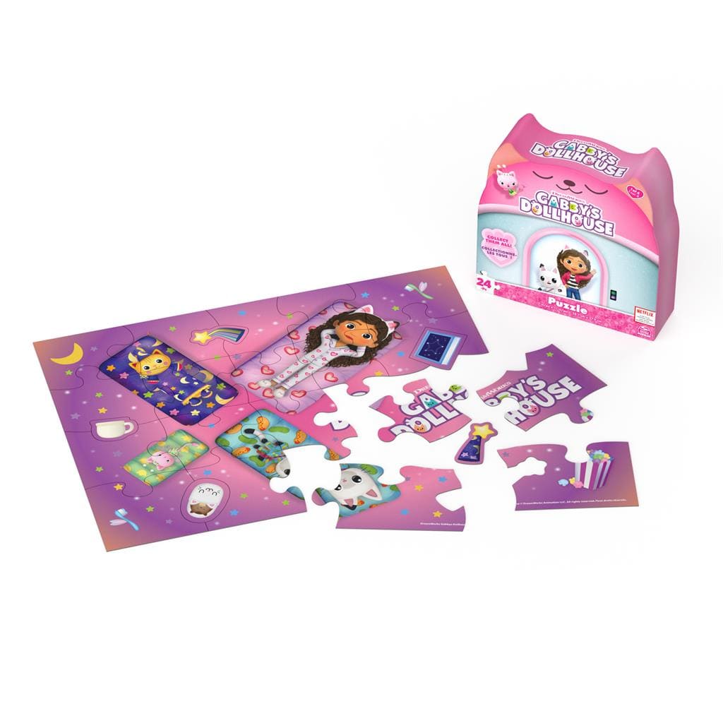 Spin Master Puzzles > Jigsaw Puzzles Gabby's Dollhouse - Jigsaw Puzzle (24PCS) 778988444405 6065976