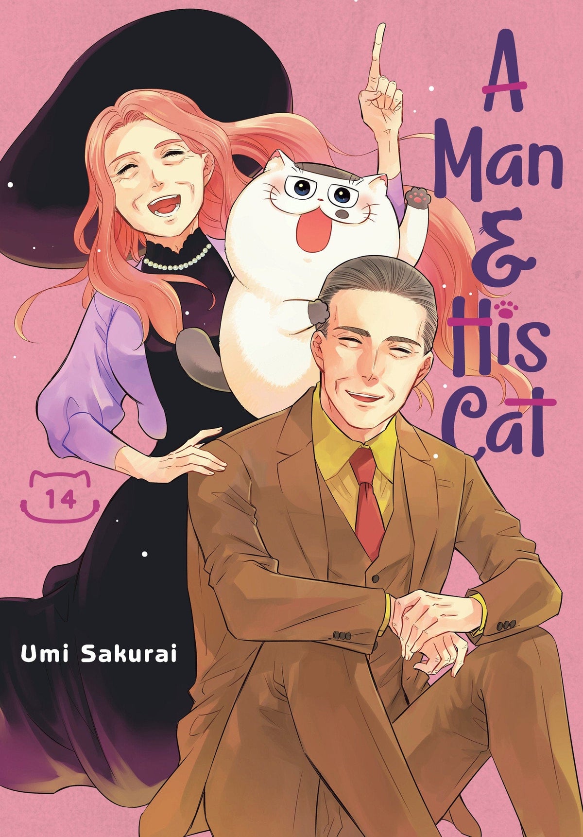 Square Enix Manga A Man and His Cat 14 9781646094462 PRH-9781646094462
