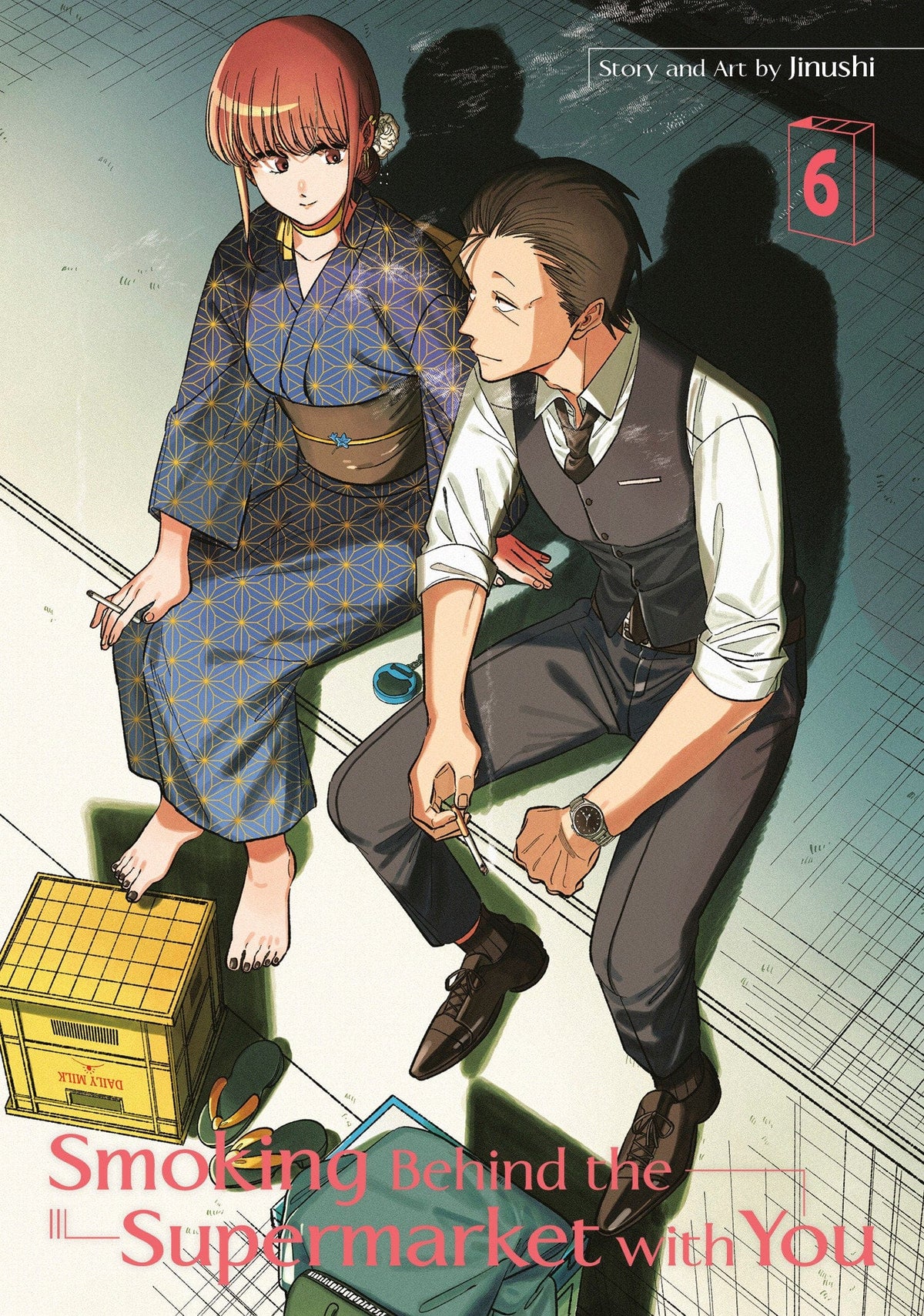 Square Enix Manga Smoking Behind the Supermarket with You 06 9781646094486 PRH-9781646094486
