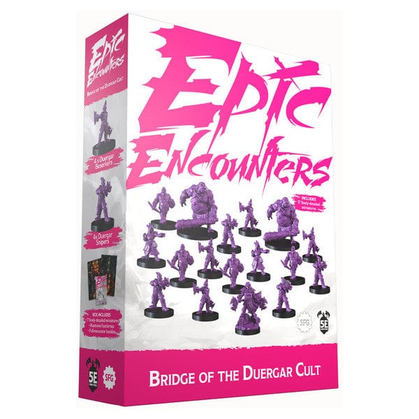 STEAMFORGED GAMES LTD Miniatures > Other Miniatures Epic Encounters: Bridge of the Duergar Cult 5061060700861 STEEE027