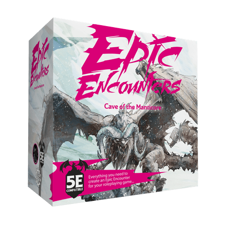 Steamforged Games LTD Tabletop Games > Role-Playing Games D&D 5E Compatible: Epic Encounters - Cave of the Manticore 5060453697085 SFL EE-020