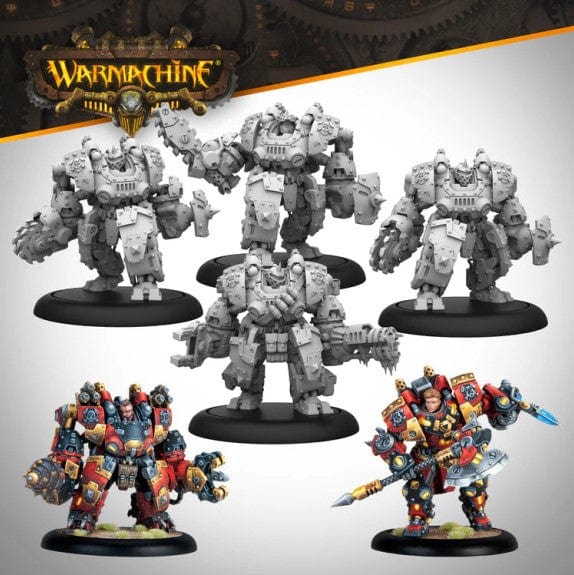 Steamforged Games Miniatures > Other Miniatures Warmachine: Khador - Anniliators Command Cadre 5061060701059 SFL SFIK-KDR291
