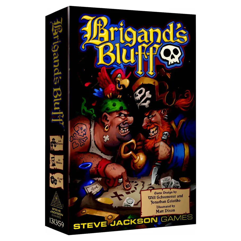 Steve Jackson Games Board Games Brigand's Bluff 080742094345 SJG131359