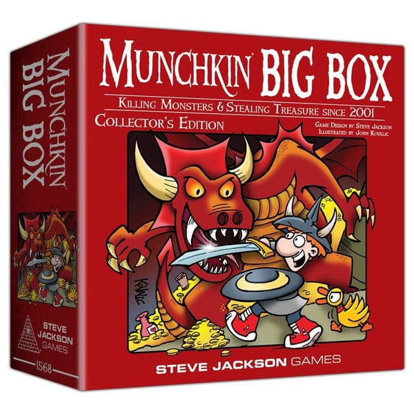Steve Jackson Games Board Games > Card Games Munchkin Big Box: Collector's Edition 091037863386 SJG1568