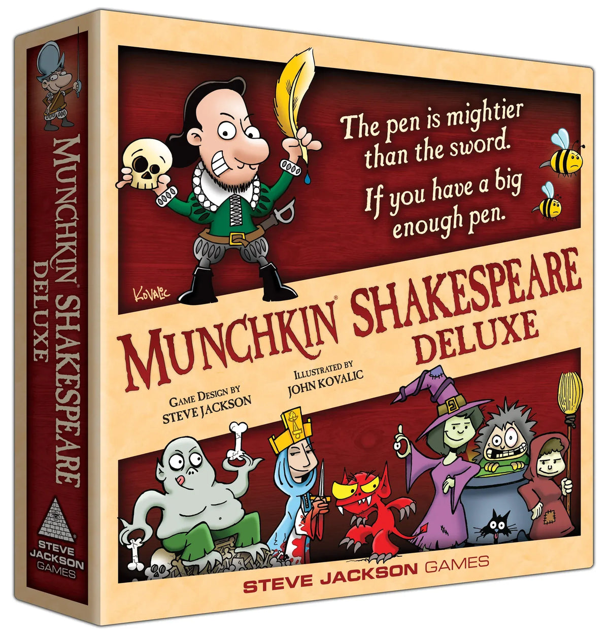 Steve Jackson Games Board Games > Large Box Games Munchkin Shakespeare Deluxe 080742094772 SJG1564