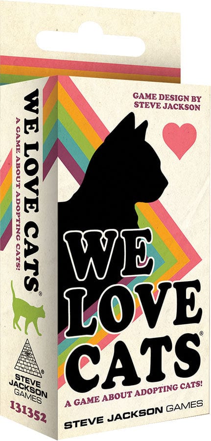 Steve Jackson Games Board Games > Small Box Games We Love Cats 080742095670 SJG 131352