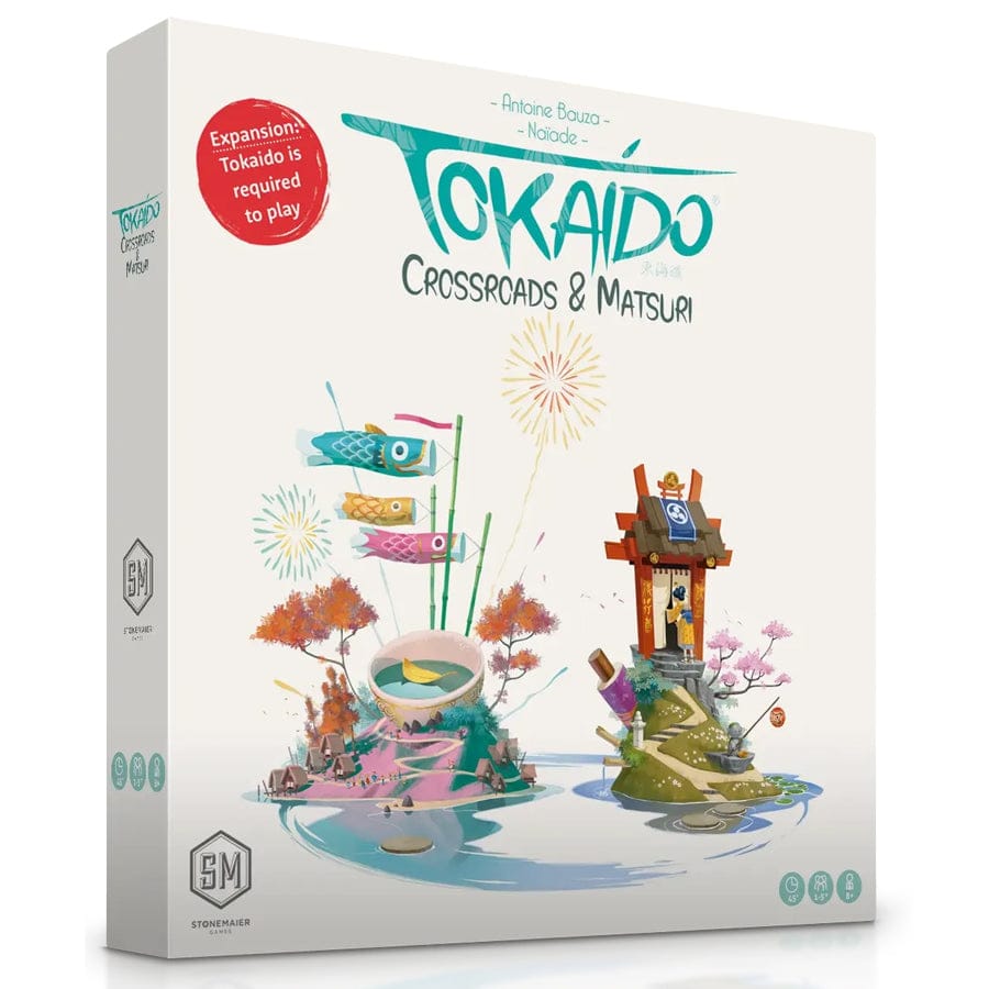 Stonemaier Games Board Games > Expansion TOKAIDO: CROSSROADS AND MATSURI EXPANSIONS 850064100198 STM280
