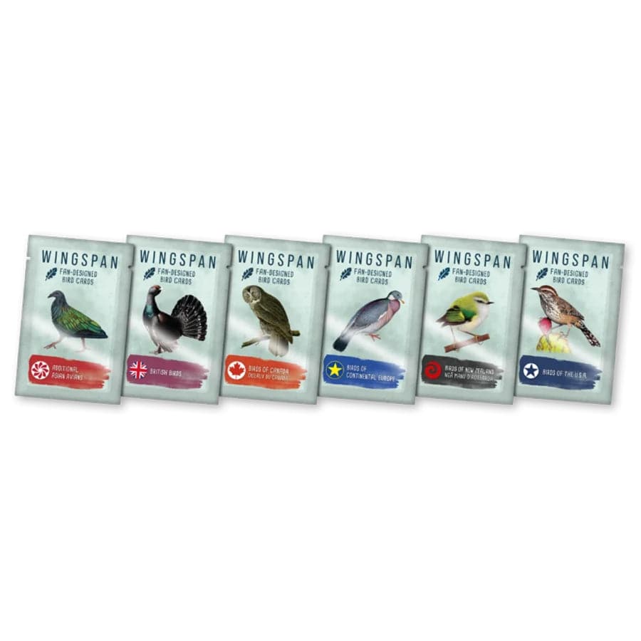 Stonemaier Games Board Games > Large Box Games > Expansions WINGSPAN: FAN-DESIGNED PACKS (SET 1)
