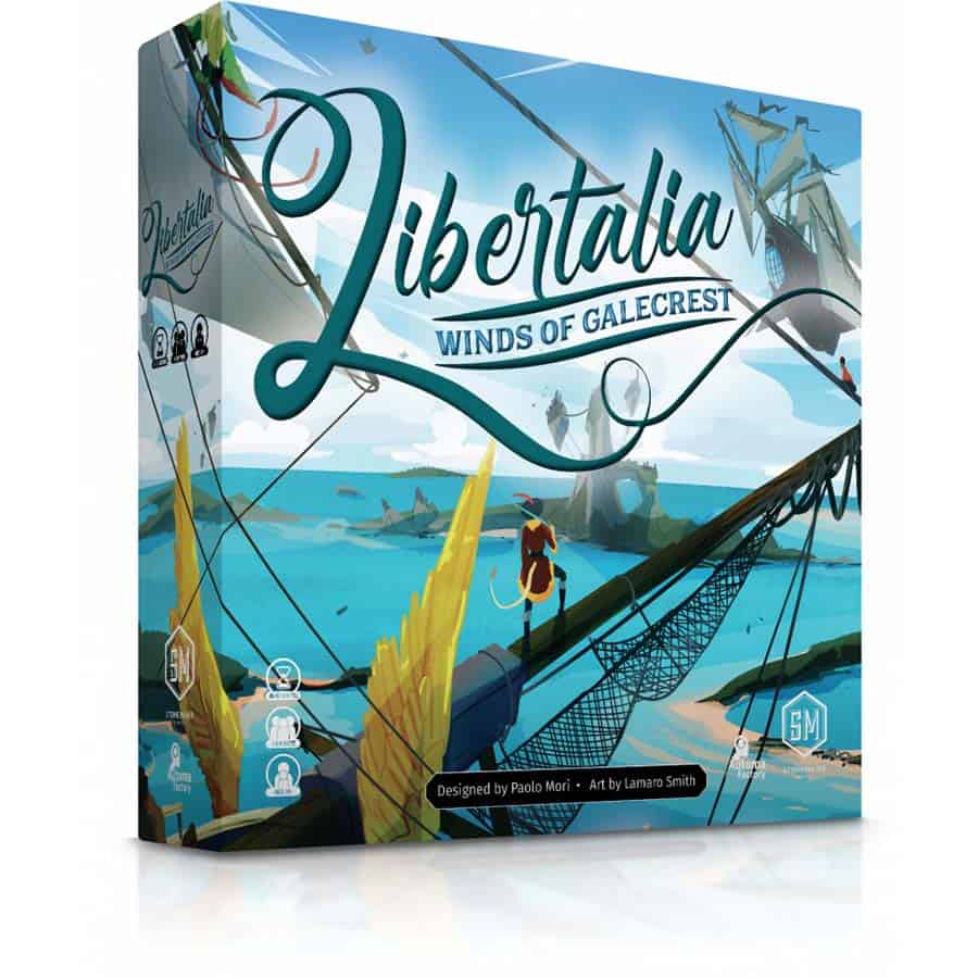 Stonemaier Games Board Games LIBERTALIA: WINDS OF GALECREST 850032180146 STM550