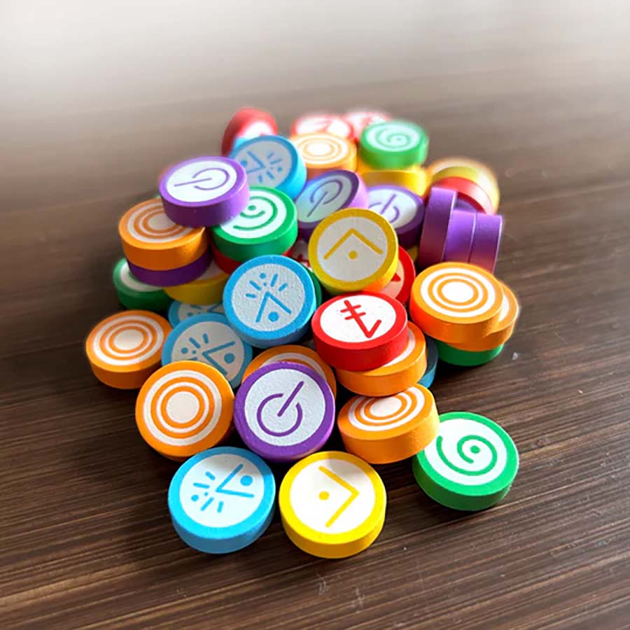 Stonemaier Games Board Games VANTAGE: SKILL TOKEN UPGRADE PACK 850064100143 STM953