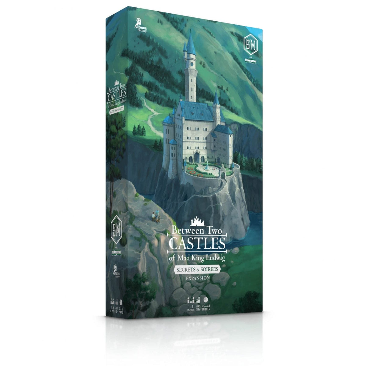 Stonemaier Games Board Games > Large Box Games Between Two Castles of Mad King Ludwig: Secrets & Soirees 83711228 STM 507
