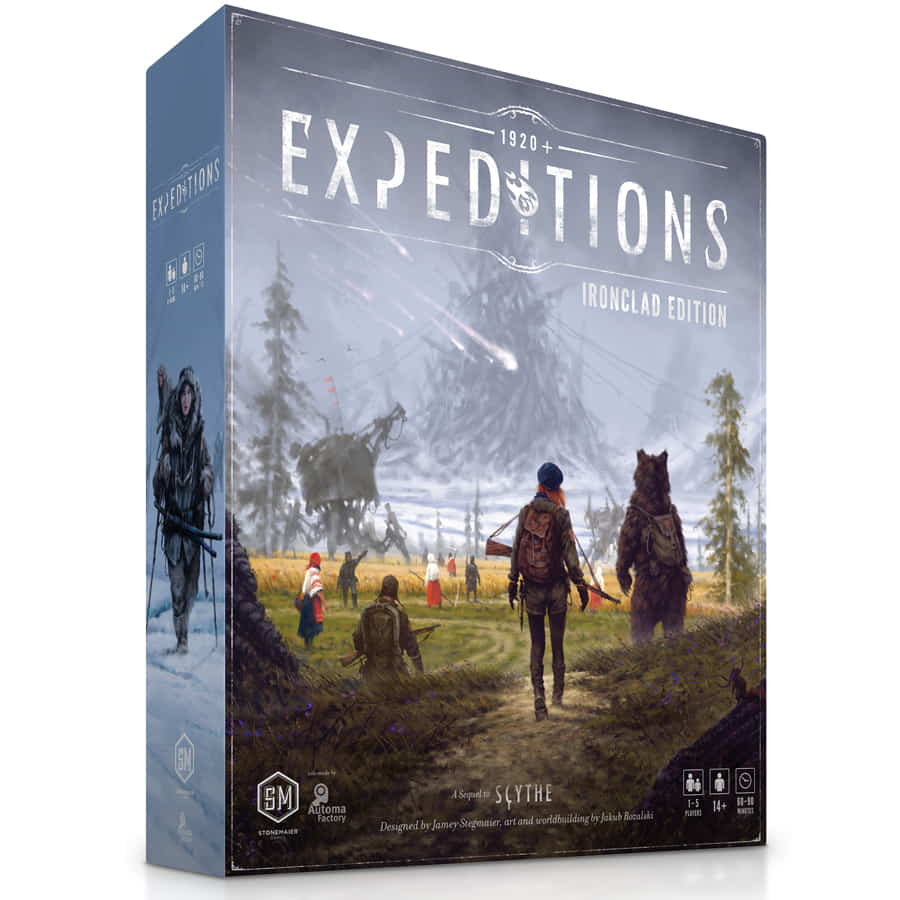 Stonemaier Games Board Games > Large Box Games Expeditions - Ironclad Edition 850032180542 STM661