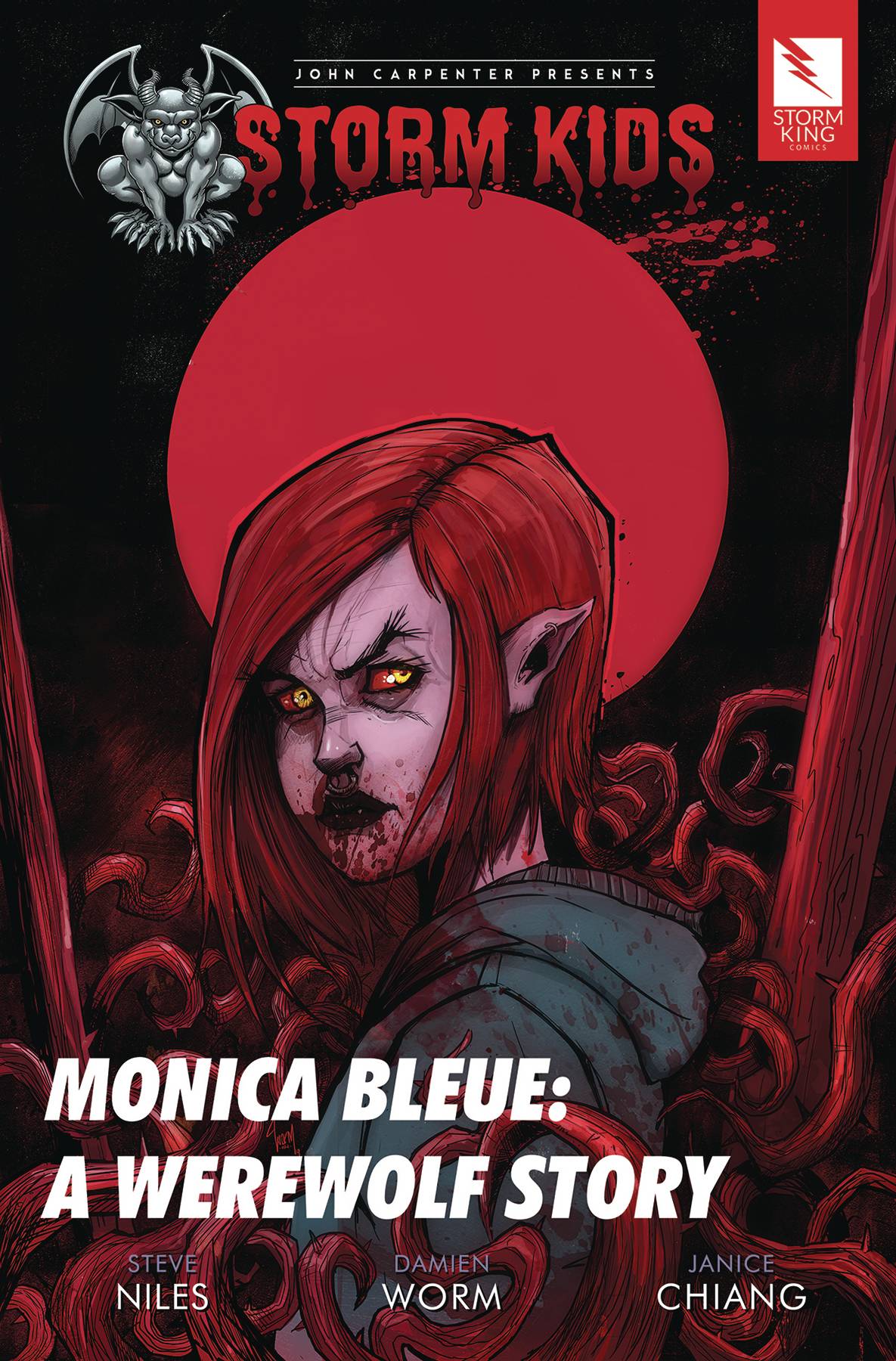 STORM KING PRODUCTIONS INC Graphic Novel JOHN CARPENTER STORM KIDS MONICA BLEUE WEREWOLF TP 9781733282123 JUN201351