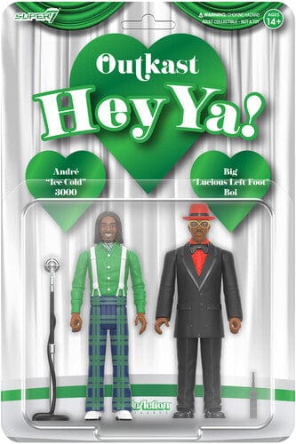 Super7 Toys > Action Figures > Other Action Figures ReAction Figures: OutKast - Hey Ya! 2pk 840049882232 RE-OUTK-08223