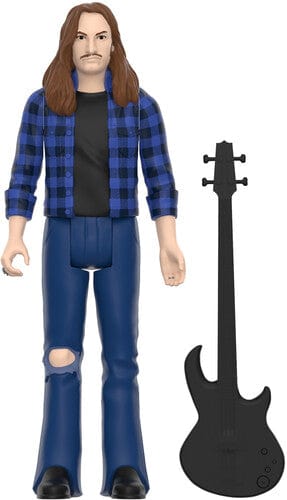 ReAction Figure: Cliff Burton (Flannel Shirt)