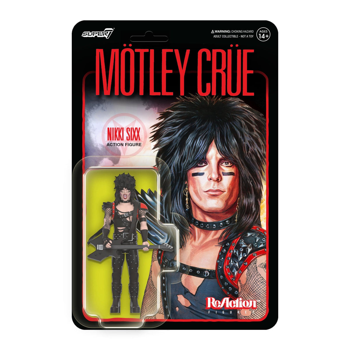 ReAction Figure: Mötley Crüe - Nikki Sixx