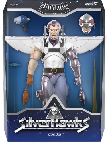 Super7 Toys > Action Figures > Super7 Ultimates!: SilverHawks - Condor (Toon) 840049885561 SUSV85561