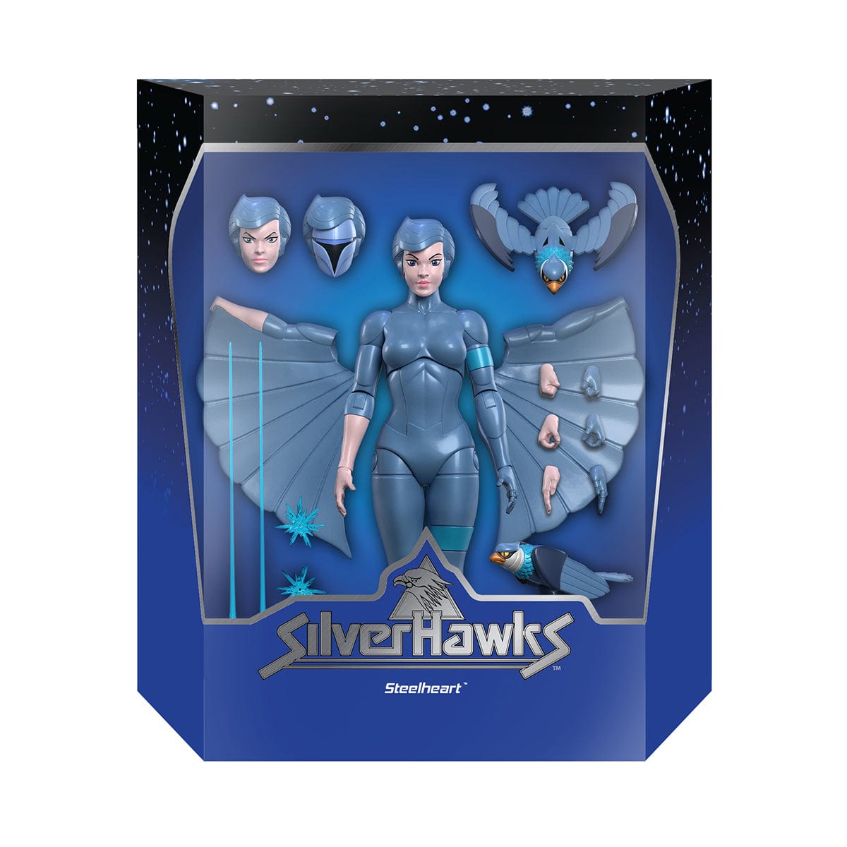 Super7 Toys > Action Figures > Super7 Ultimates!: SilverHawks - Steelheart 840049813359 APR219955