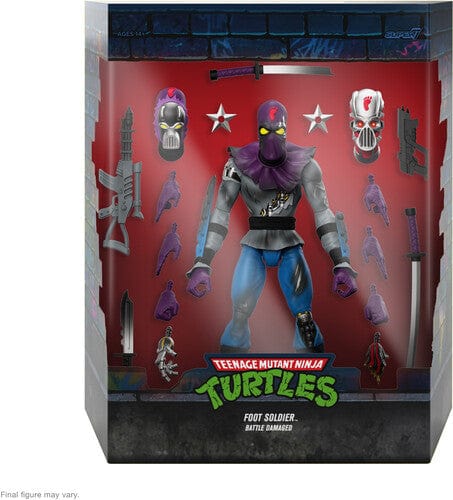 Super7 Toys > Action Figures > Super7 Ultimates!: Teenage Mutant Ninja Turtles - Foot Soldier (Battle Damaged) 840049879058 SUSV79058