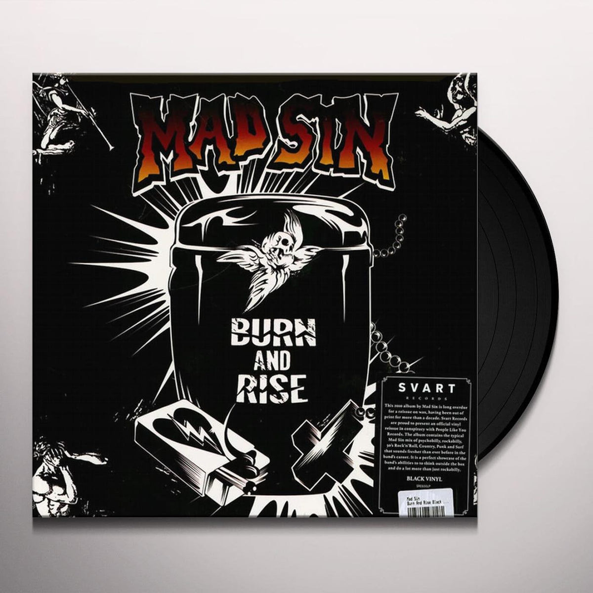 Mad Sin Music > Vinyl Records Mad Sin - Burn and Rise 6430080230655 SVRD630.1