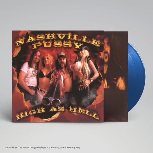 Svart Records Music > Vinyl Records Nashville Pussy - High As Hell (Limited Edition, Colored Vinyl, Blue) 6430080239122 SVRD757.1
