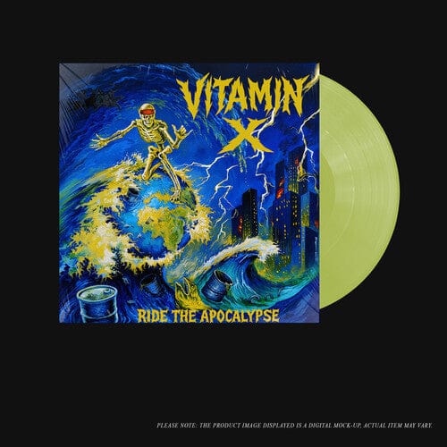 Svart Records Music > Vinyl Records Vitamin X - Ride The Apocalypse (Limited Edition, Clear Vinyl, Lime) 6430080239276 SVRD371A.1