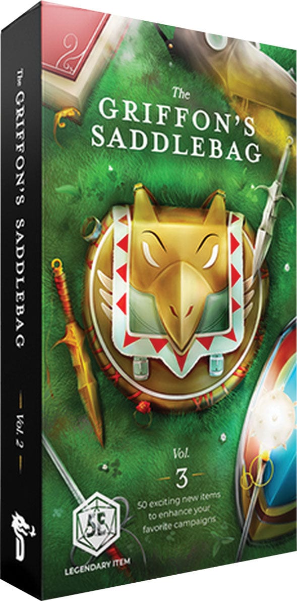 --- Tabletop Games > Role-Playing Games D&D 5E Compatible: Griffon's Saddlebag, Vol. 3 304369861730 HPP D023
