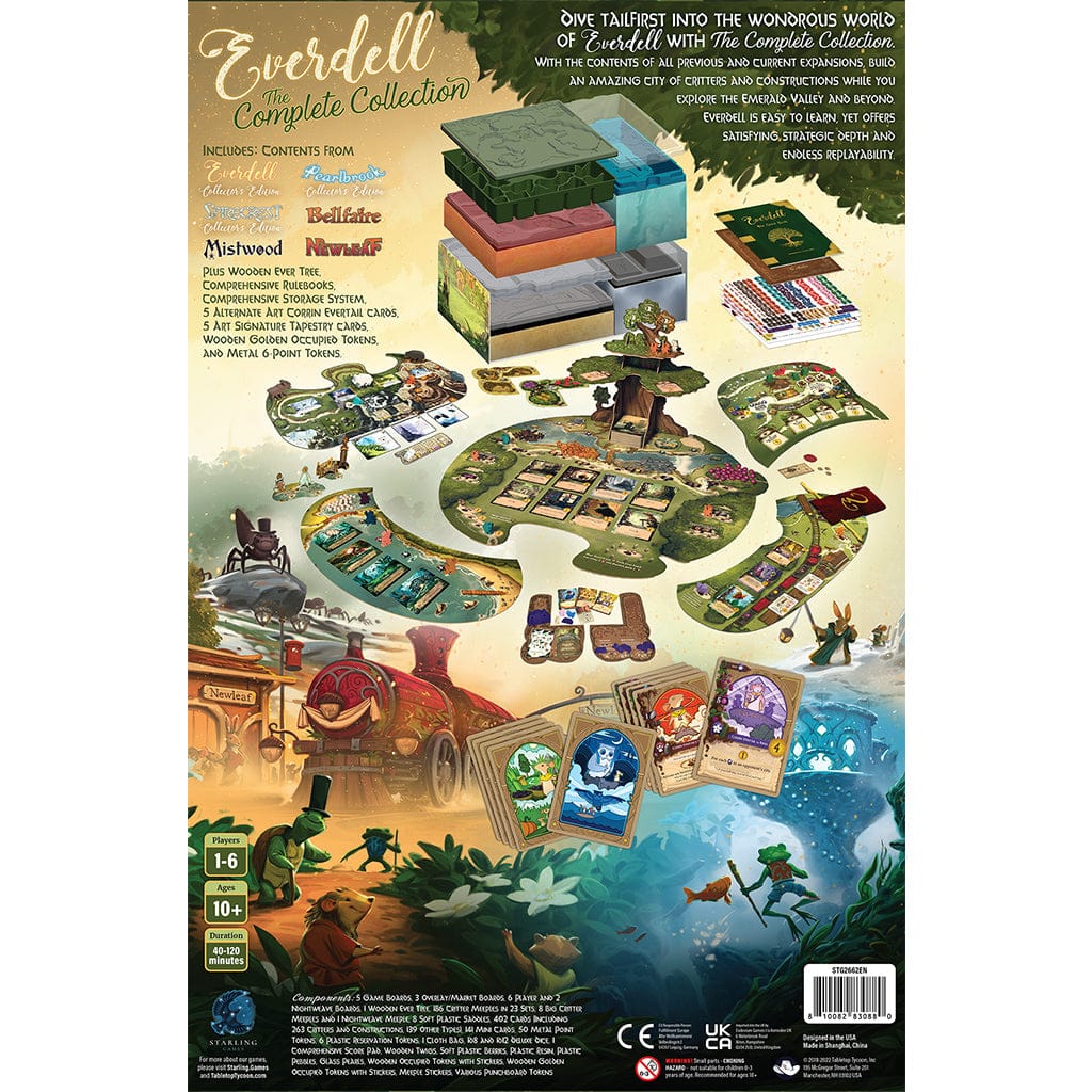 Tabletop Tycoon Board Games Everdell Complete Collection 810082830880 STG2662EN