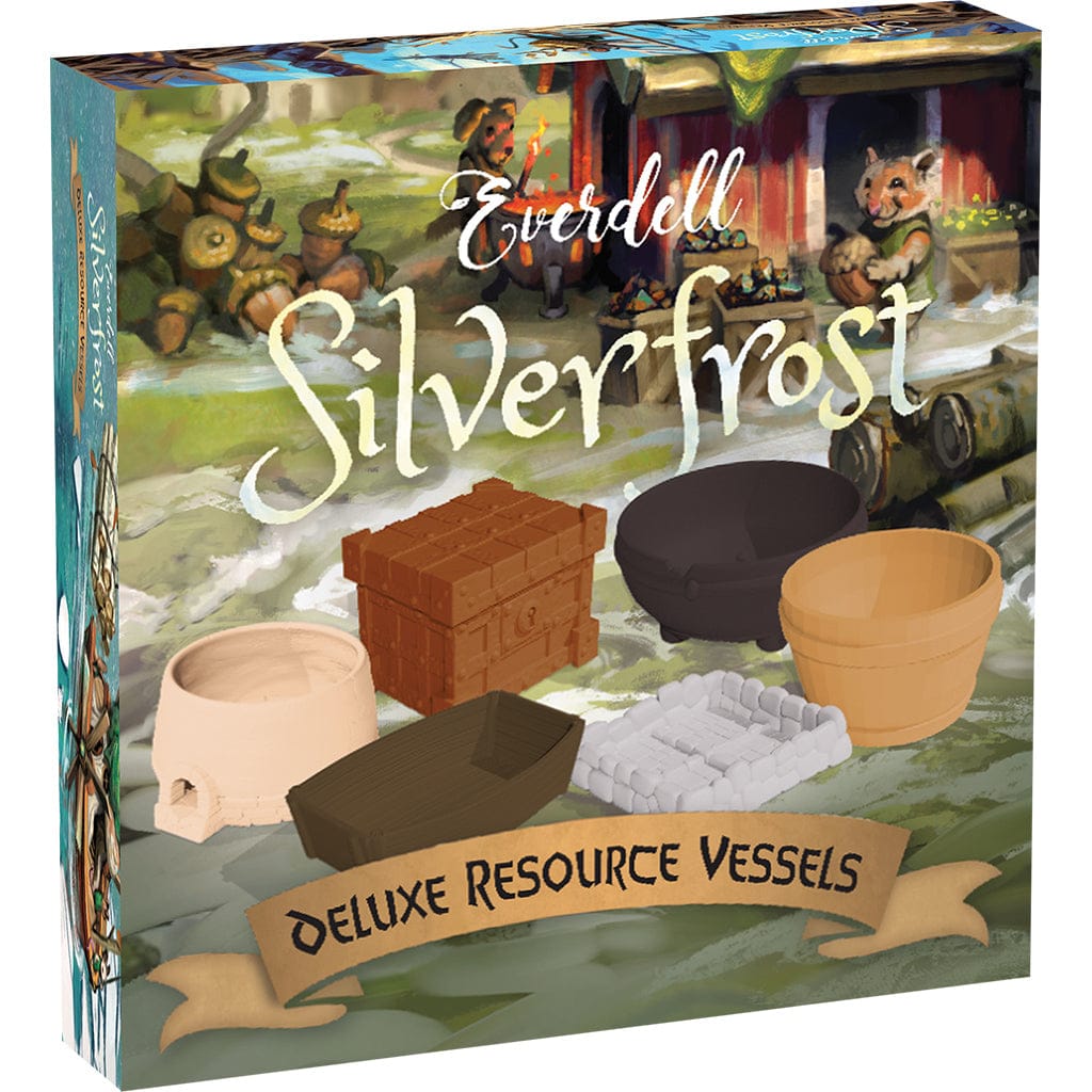 Tabletop Tycoon Board Games > Expansion Everdell Silverfrost Deluxe Resource Vessels 810082831948 STG3205EN