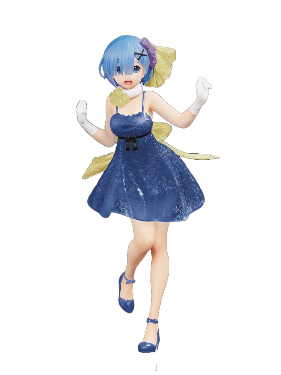 taito: re zero - precious rem clear drew renew ed statue taito: re zero - precious rem clear drew renew ed statue
