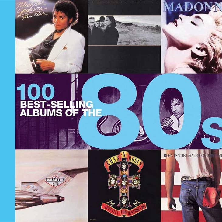 Texas Bookman Books > Film & Music 100 Best-Selling Albums of the 80s 9781684123643 2303370