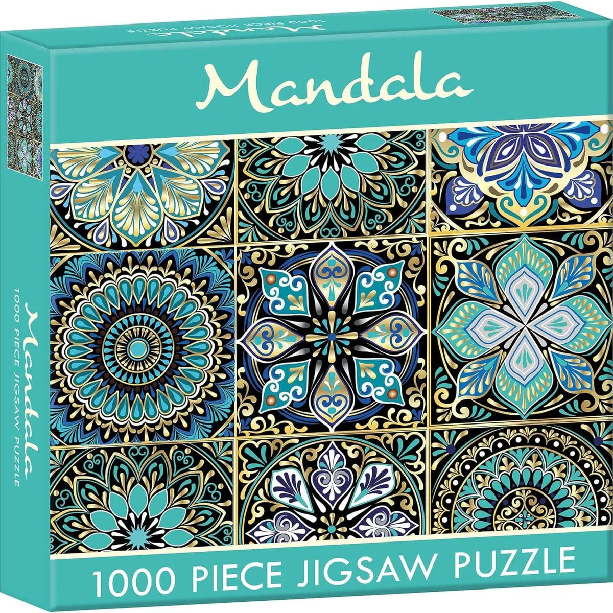 Texas Bookman Puzzles > Jigsaw Puzzles Mandala 1000 Piece Puzzle 9781804102817 2204585