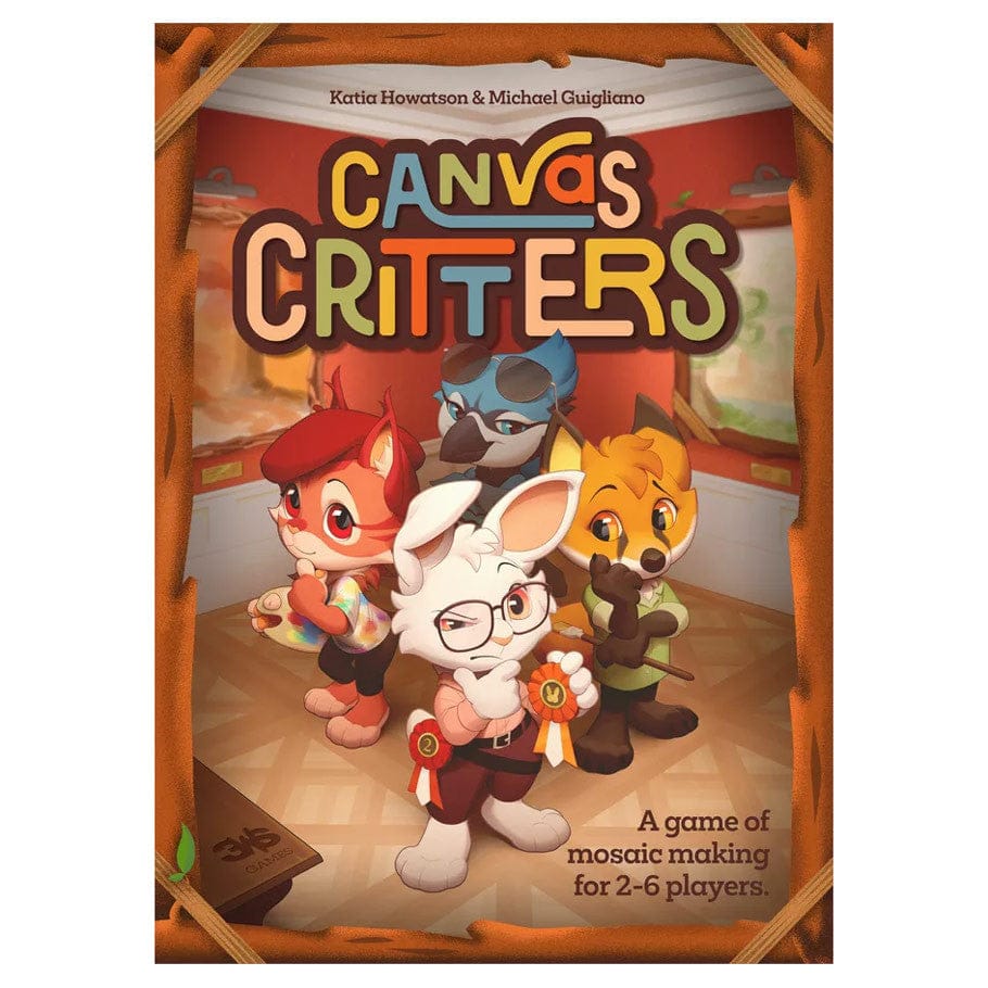 Th3rd World Studios Board Games > Card Games Canvas Critters 672975611255 3WSCCRBG001