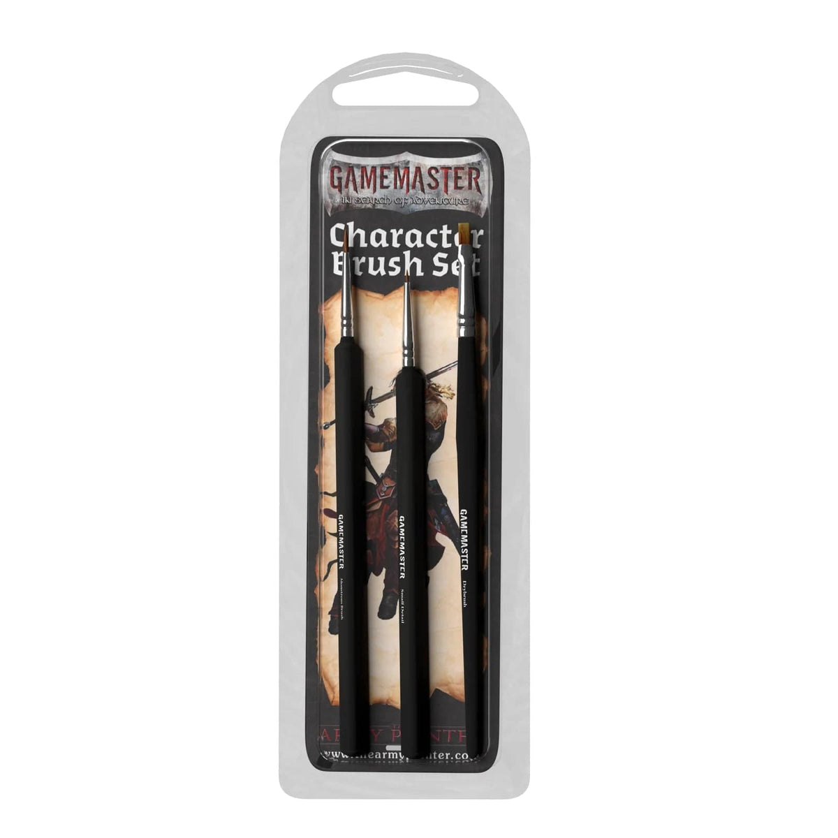 The Army Painter Hobby Supplies > Brushes Army Painter: Gamemaster - Character Brush Set 5713799100602 TAP GM1006
