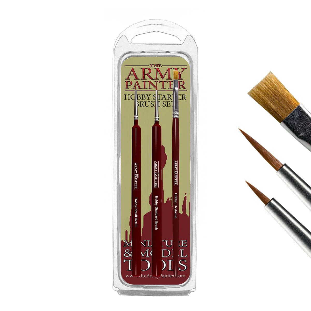 The Army Painter Hobby Supplies > Brushes Army Painter: Hobby Brush Starter Set 5713799504400 TAP TL5044