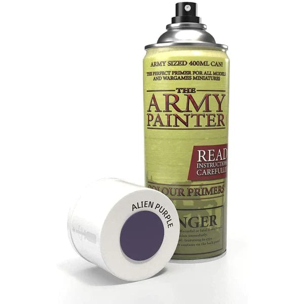 The Army Painter Hobby Supplies > Paints Army Painter: Colour Primer - Alien Purple 5713799301917 TAP CP3019