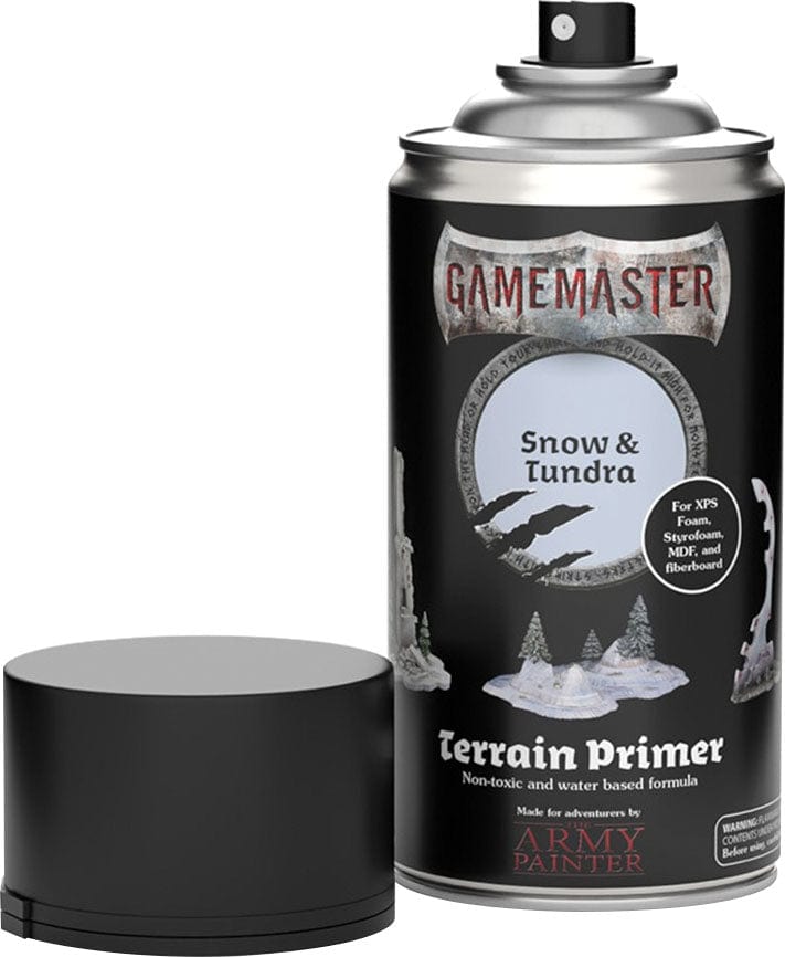 The Army Painter Hobby Supplies > Paints Army Painter: Gamemaster Terrain Primer - Snow & Tundra 5713799300491 TAP GM3004